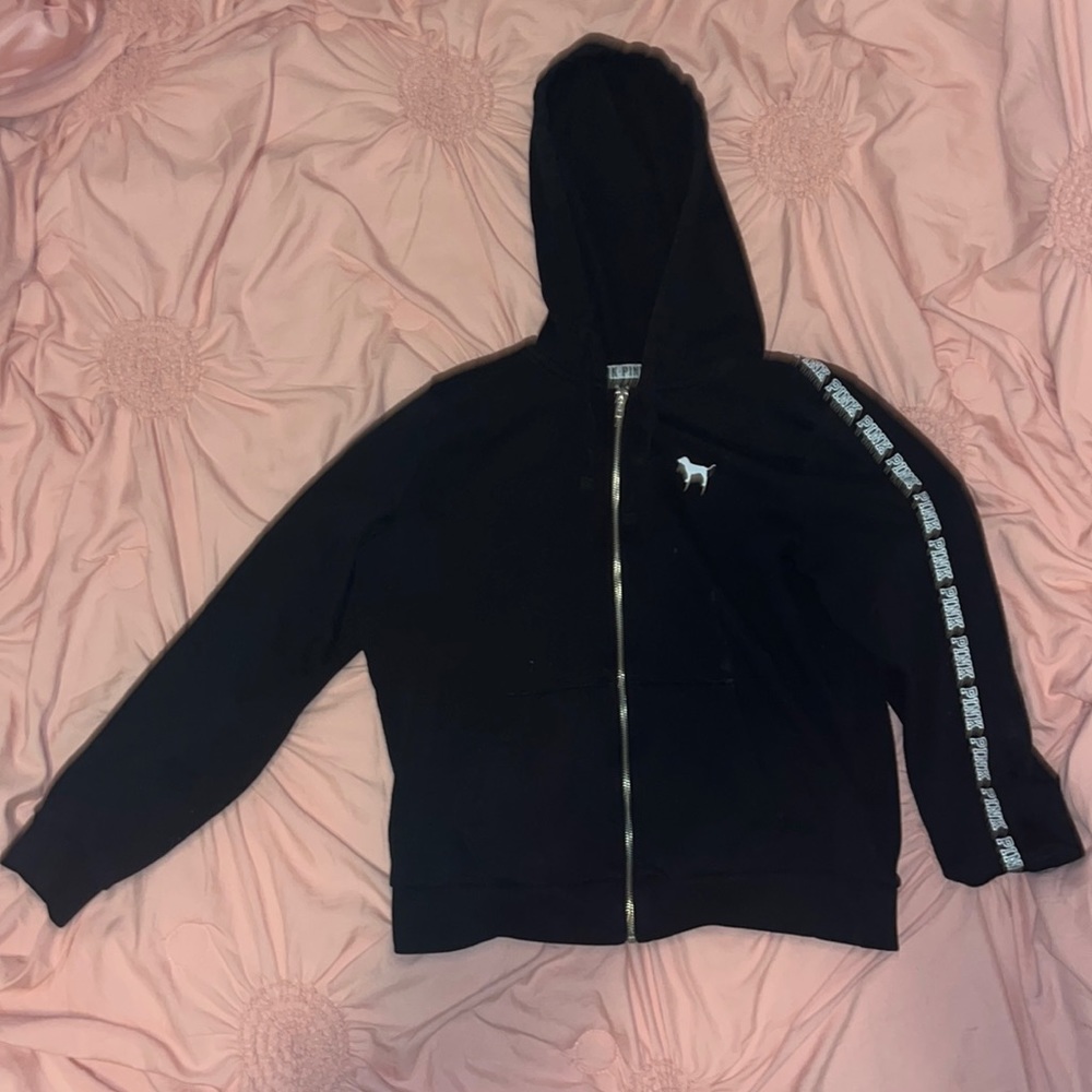 PINK Black hoodie